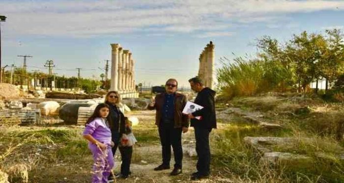 Vali Pehlivan, Soli Pompeipolis Antik Kenti’nde ncelemelerde Bulundu