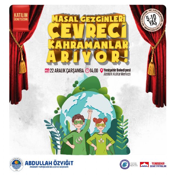 B�y�k�ehir, D�rt Mevsim Ye�il Mersin ��in �al���yor