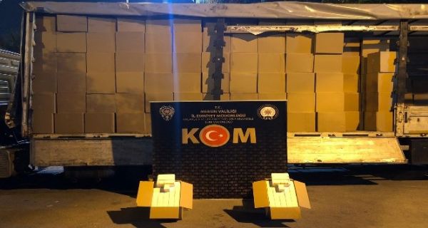 Mersin’de 11 Milyon Adet G�mr�k Ka�a�� Makaron Ele Ge�irildi