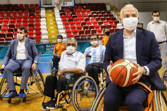 Akdeniz Belediye Spor Kulb Tekerlekli Sandalye Basketbol Takm 2inci Lige kt