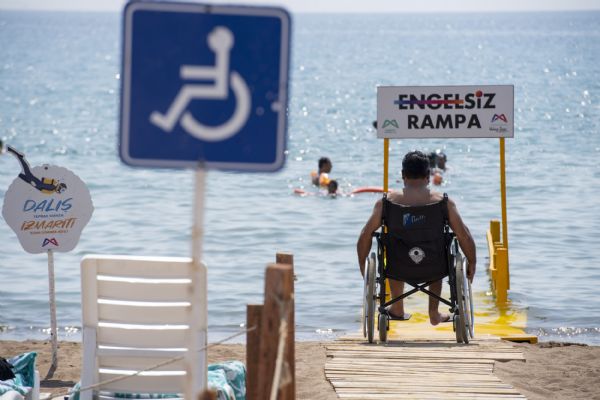 Mersinin Denizi Gzel, Plajlar Engelsiz