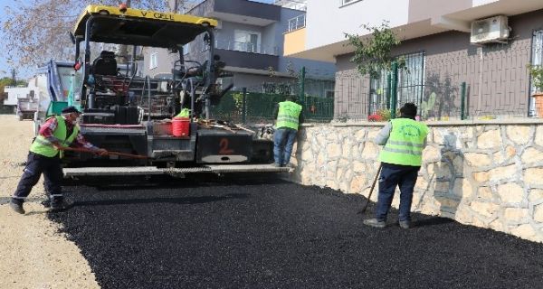 Toroslar’da st yap almalar ile yollar yenileniyor