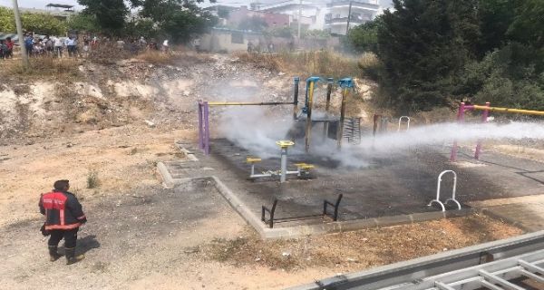 Mersin’de ocuk oyun park yand