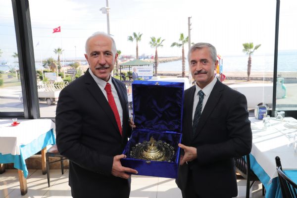 Bakan Gltak, ahinbey Belediye Bakan Tahmazolu’nu Akdeniz’de Arlad