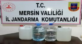 Mersin’de 13 litre sahte iki ele geirildi