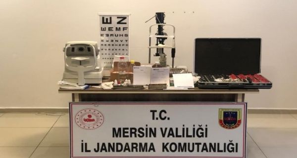 Mersin’de yabanc uyruklu ahslarn ilettii kaak poliklinik ortaya karld