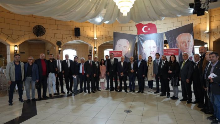 MHP Mersin Milletvekili aday Dr. Levent UYSAL Tarsuslu basn mensuplaryla bir araya geldi.