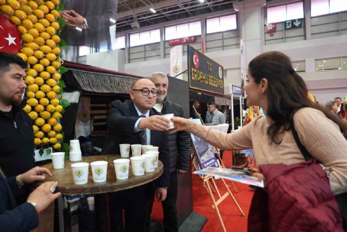 Erdemli, EMITT Fuar��nda ziyaret�ilerin ilgi oda�� oldu