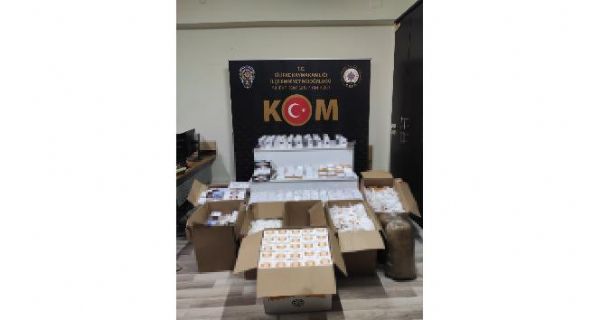 Silifke’de 75 bin 600 ka�ak makaron ele ge�irildi