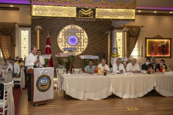 Ba�kan Se�er, Mezitli Esnaf Ve Sanatkarlar Kredi Ve Kefalet Kooperatifi�nin Genel Kurulu�na Kat�ld�