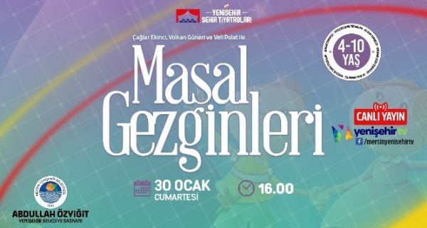 Yeni�ehir Belediyesi �ocuk tiyatrosunu evlere ta��yor