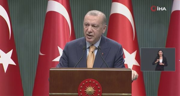 Cumhurbakan Erdoan yeni Covid-19 kararlarn aklad