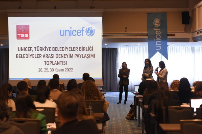 Uncef Ve Trkiye Belediyeler Birlii Belediyeler Aras Deneyim Toplants Yapld 