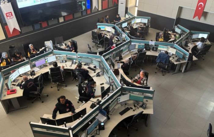 Gaziantepte 112ye 8 ayda 1,7 milyon aslsz ve gereksiz ar geldi
