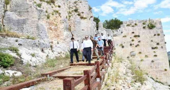 Vali Pehlivan, Namrun Kalesinde ncelemelerde Bulundu