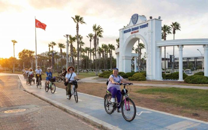 Mersinde pedallar srdrlebilir ulam iin evrildi