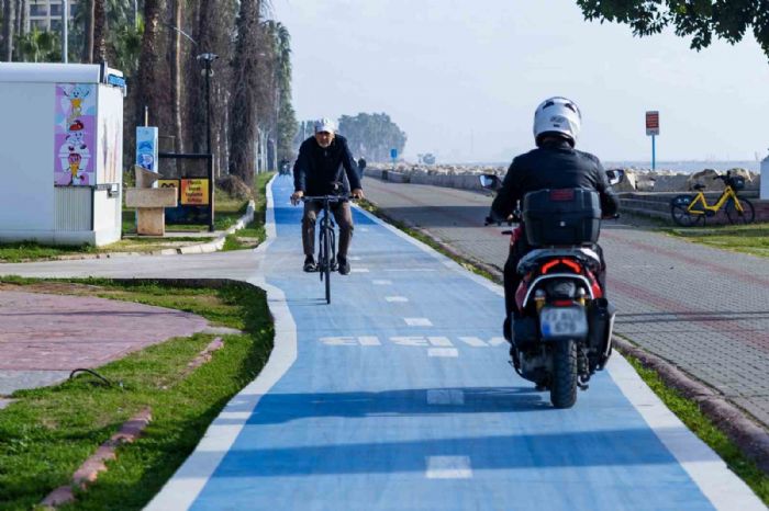 Mersin�de y�r�y�� ve bisiklet yollar� 20 kamerayla izleniyor