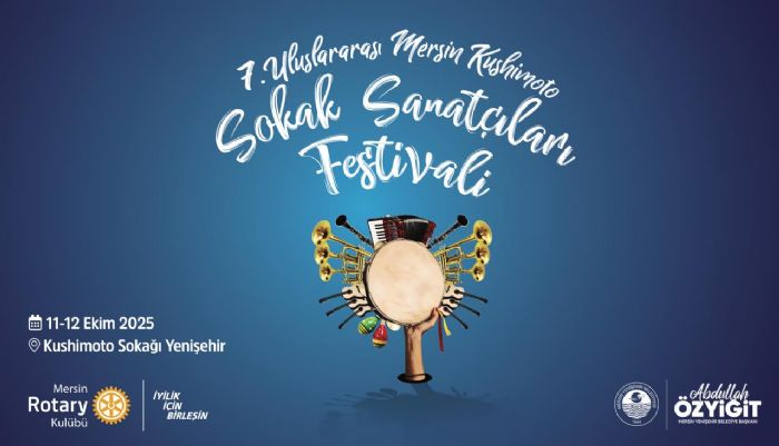 7. Uluslararas Mersin Kushimoto Sokak Sanatlar Festivali 11-12 Ekimde